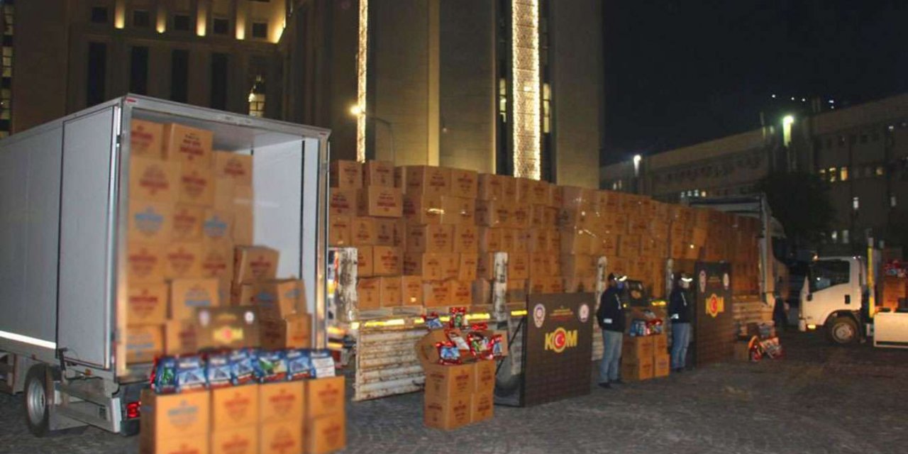 Ankara'da kaçakçılık suçlarından 10 kişi gözaltına alındı