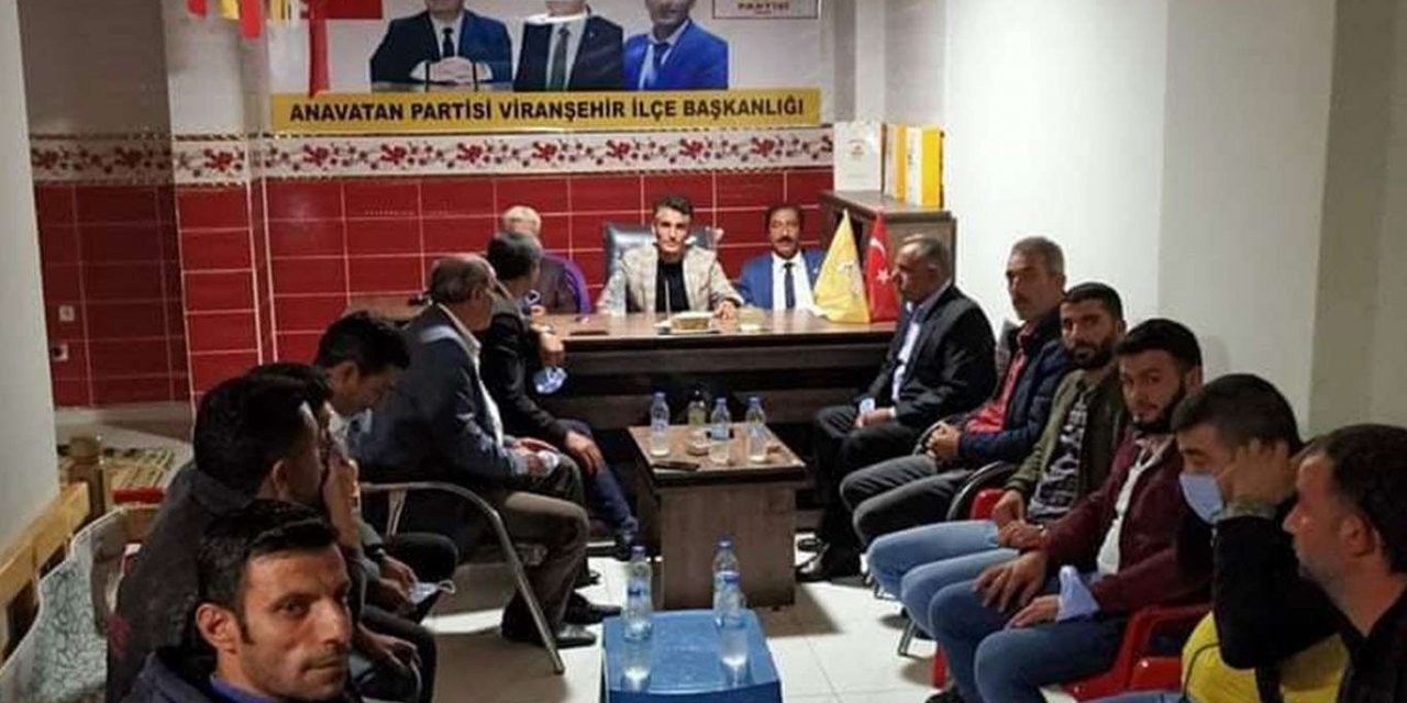 Anavatan Partisi Viranşehir ilçe teşkilatında toplu istifa