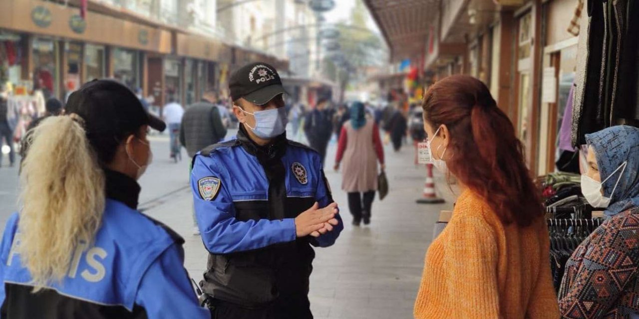 Gaziantep’te Covid-19 kurallarına uymayan 647 kişiye idari işlem uygulandı