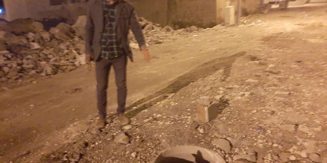 Viranşehir'de aaçık bırakılan rögar kapakları tehlike oluşturuyor