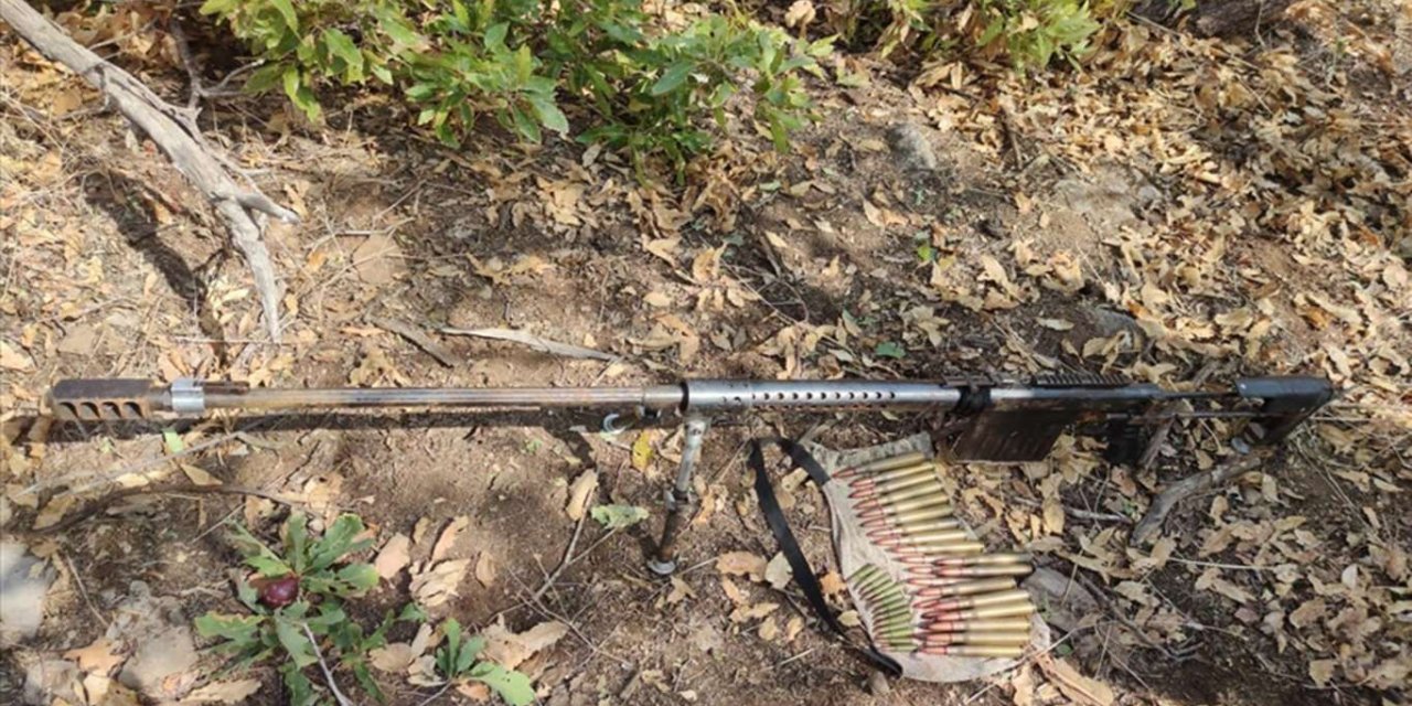 Pençe-Kaplan Operasyonu'nda silah ve mühimmat ele geçirildi