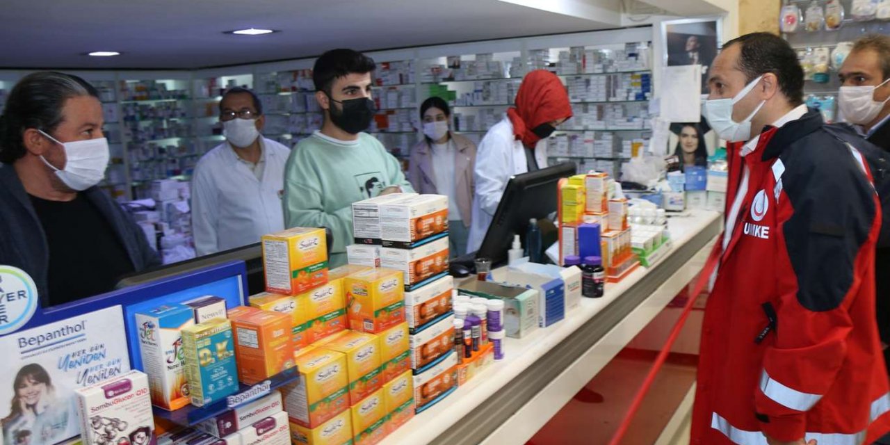 Şanlıurfa İl Sağlık Müdürü Erkuş koronavirus denetimlerine katıldı