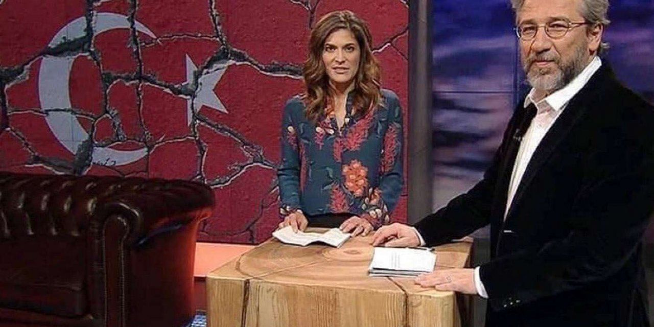 Can Dündar parçalanmış Türkiye bayrağı ile kime ne mesaj vermek istedi?