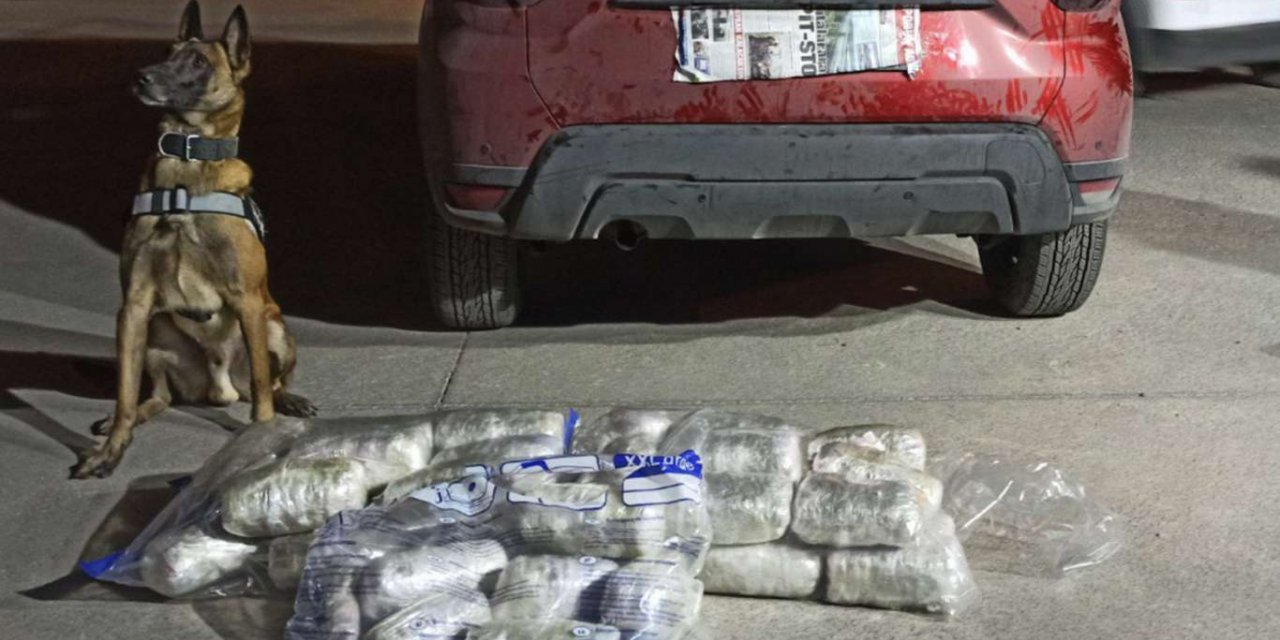 Gaziantep’te 20 kilo esrar ele geçirildi