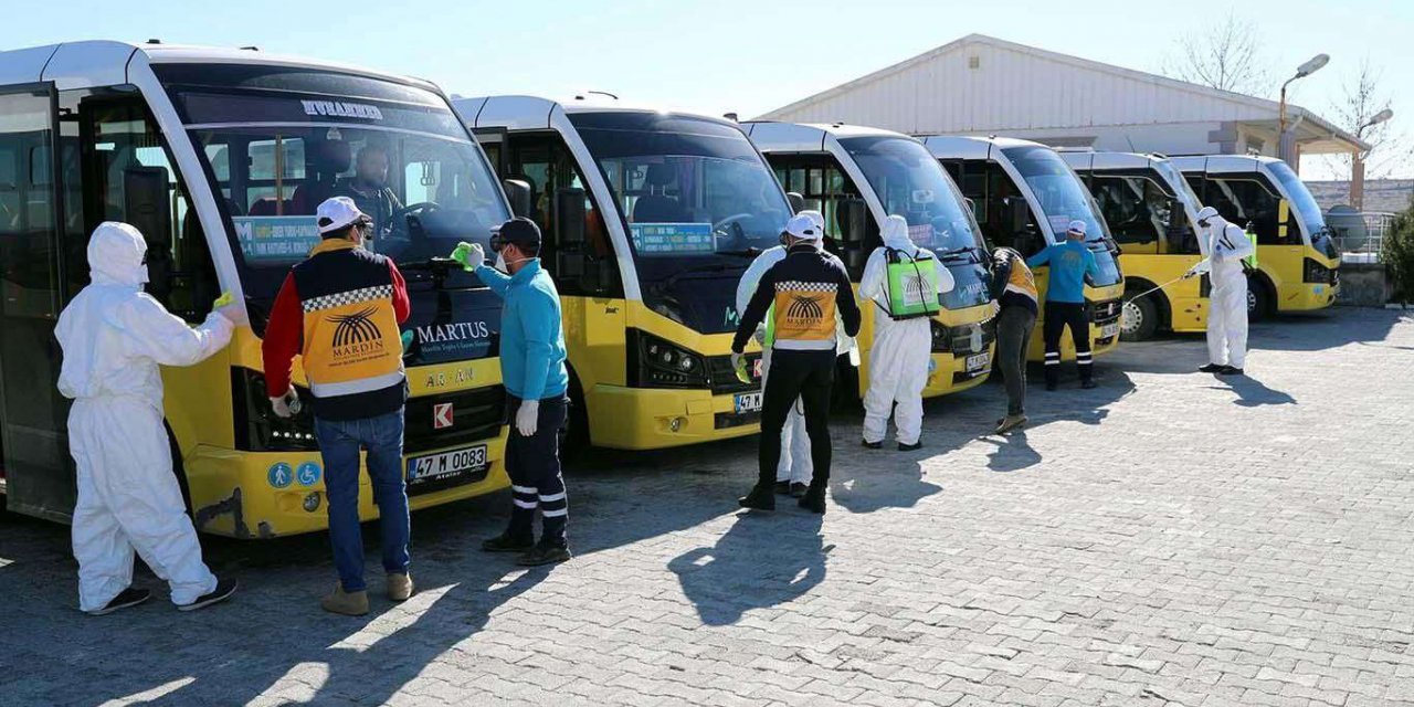 Mardin'de toplu ulaşımda HES zorunluluğu
