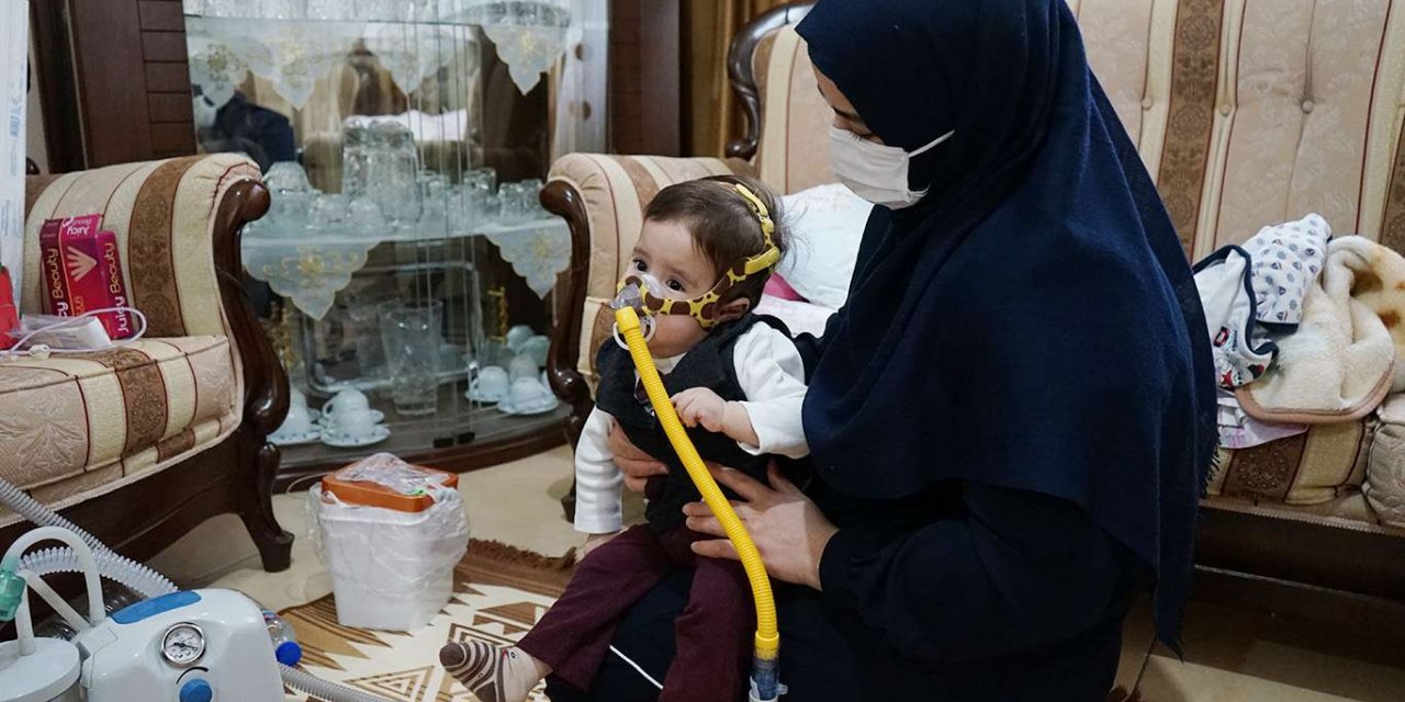 ​Ölümcül SMA hastası bebeğin ailesinden yardım çağrısı