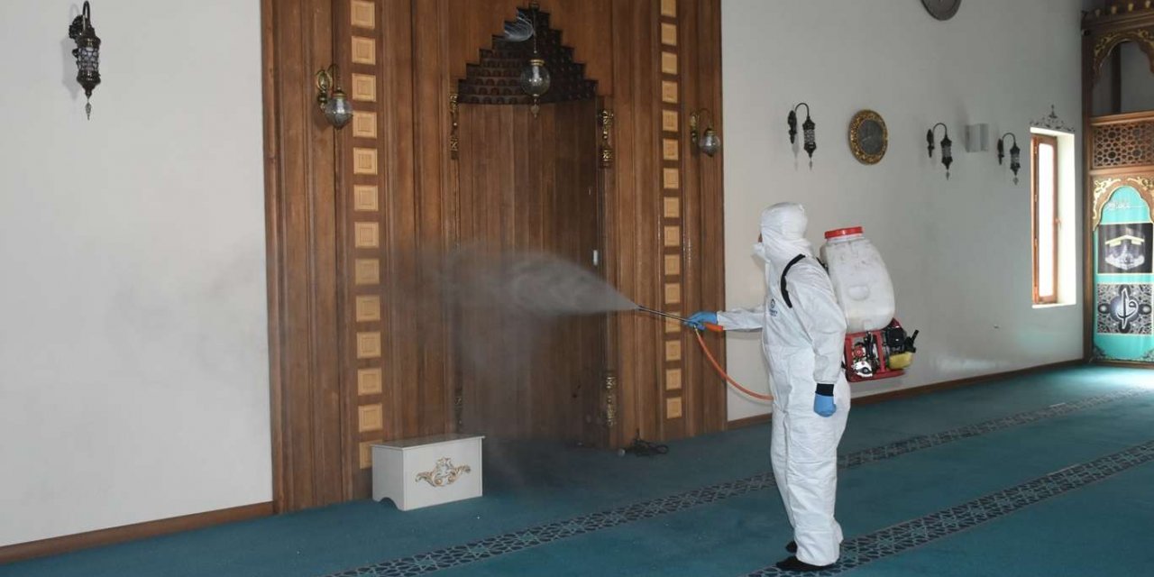 Gaziantep'te dezenfekte çalışmaları sürüyor