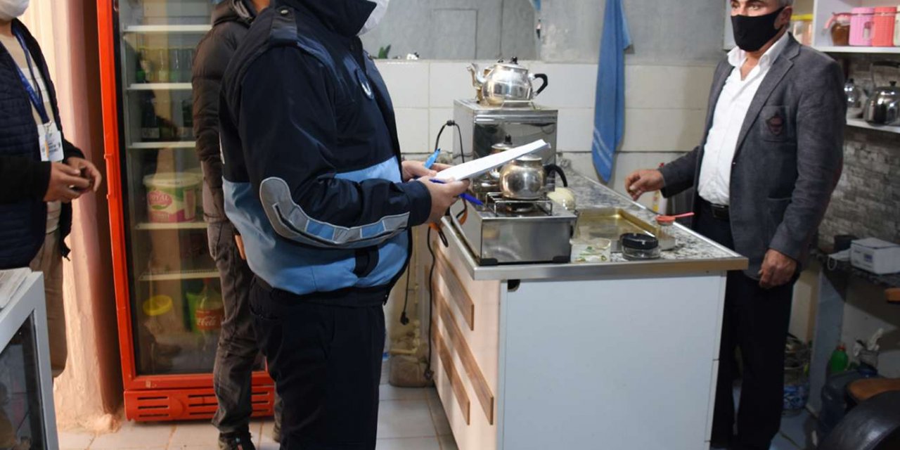 Hilvan’da Covid-19 denetimi yapıldı