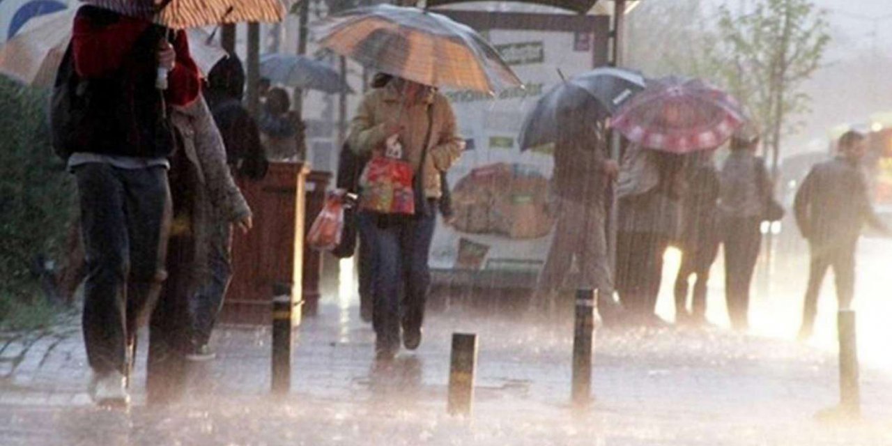 Meteoroloji'den fırtına ve sağanak uyarısı