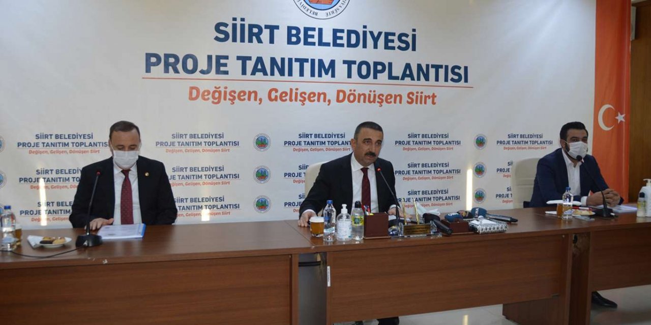 Siirt’te proje tanıtım toplantısı gerçekleştirildi
