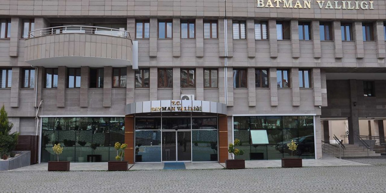 Batman'da etkinlikler 5 aralığa kadar izne bağlandı