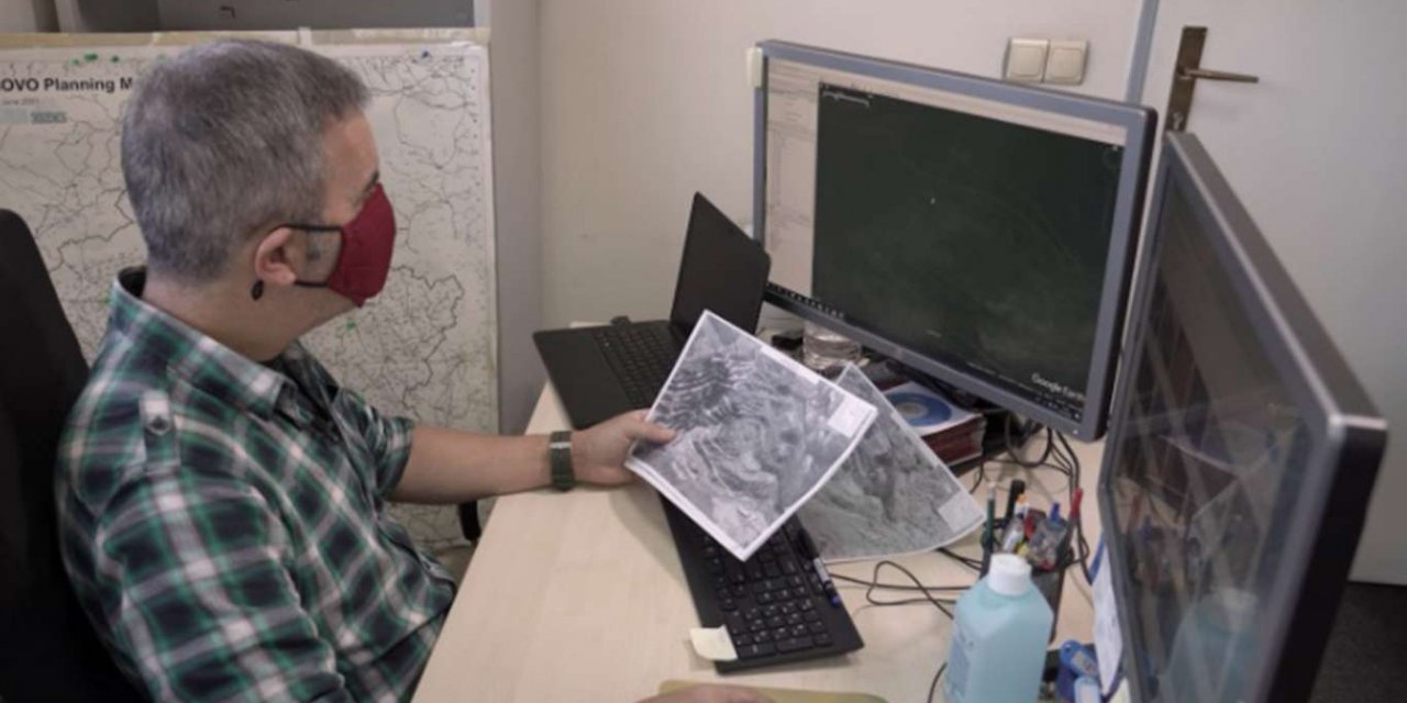 Kosova Savaşı'ndan kalma toplu mezar uydu görüntüleri ile bulundu