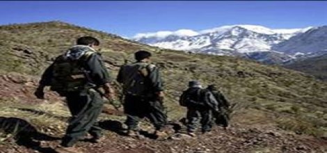 Çekilmeye direnen PKK'lı grup