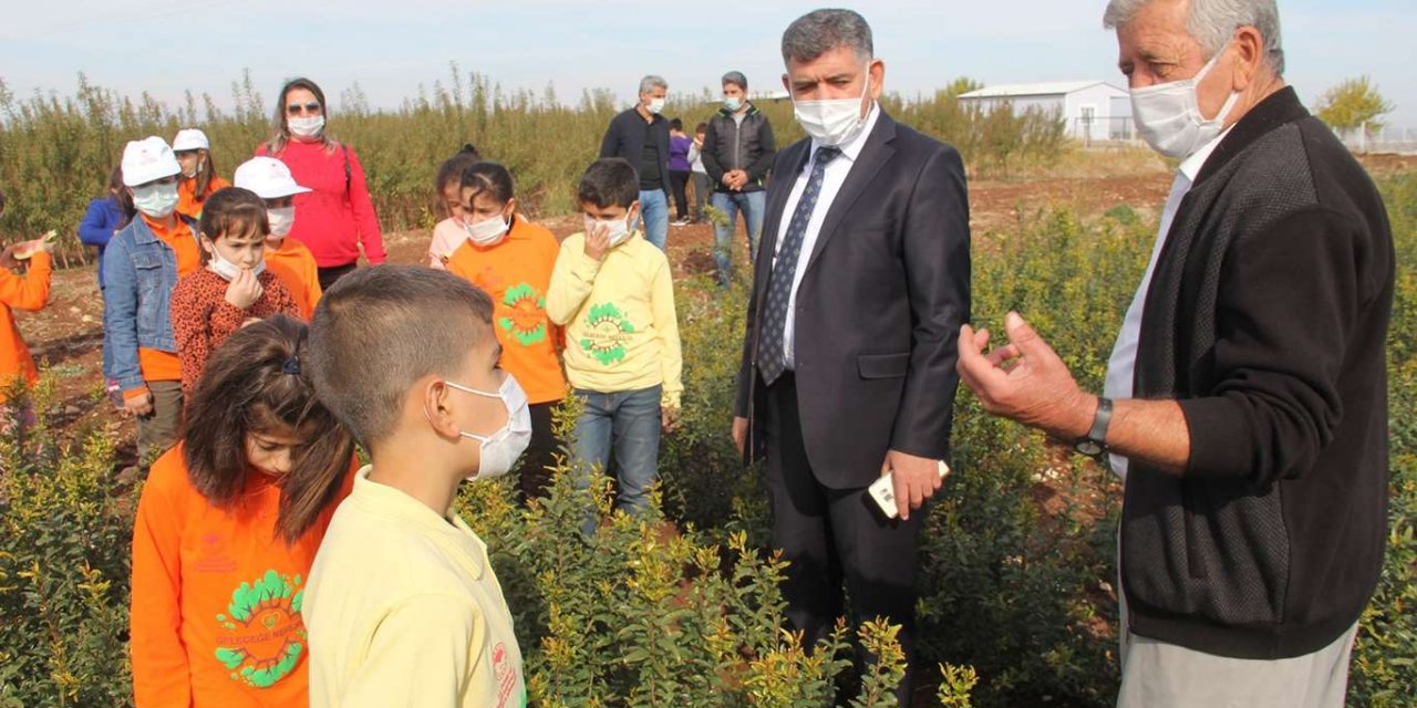 Adıyaman'da "Lider Çocuk Tarım Kampı" gerçekleştirildi