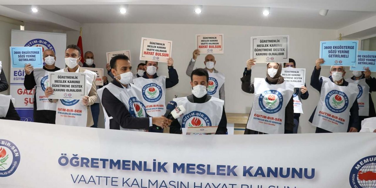Eğitim-Bir-Sen'den “Öğretmenlik Meslek Kanunu” talebi