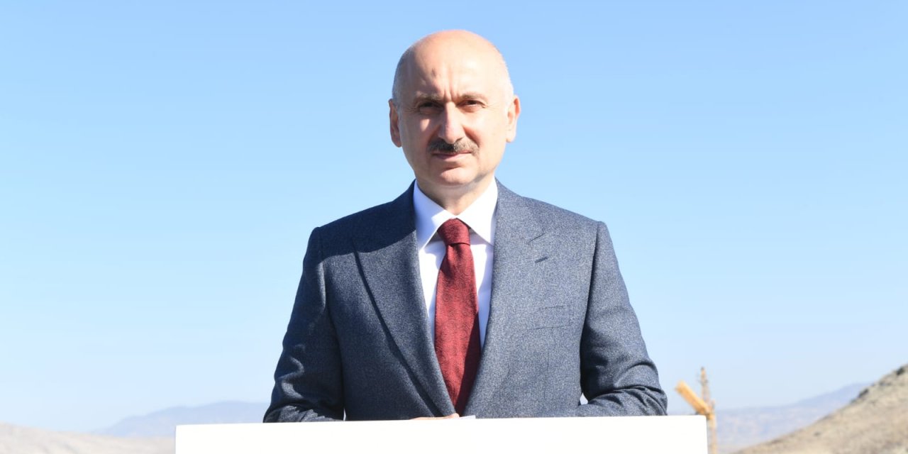 Bakan İsmailoğlu “Kuş cenneti zarar görmesin diye bu tüneli yapıyoruz”