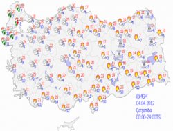 Ülke Genelinde Havalar Isınıyor