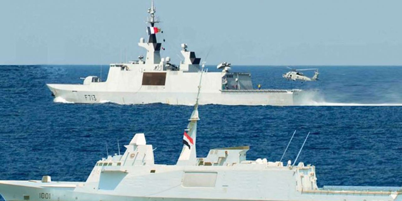 Akdeniz'de Fransa öncülüğünde ortak askeri tatbikat