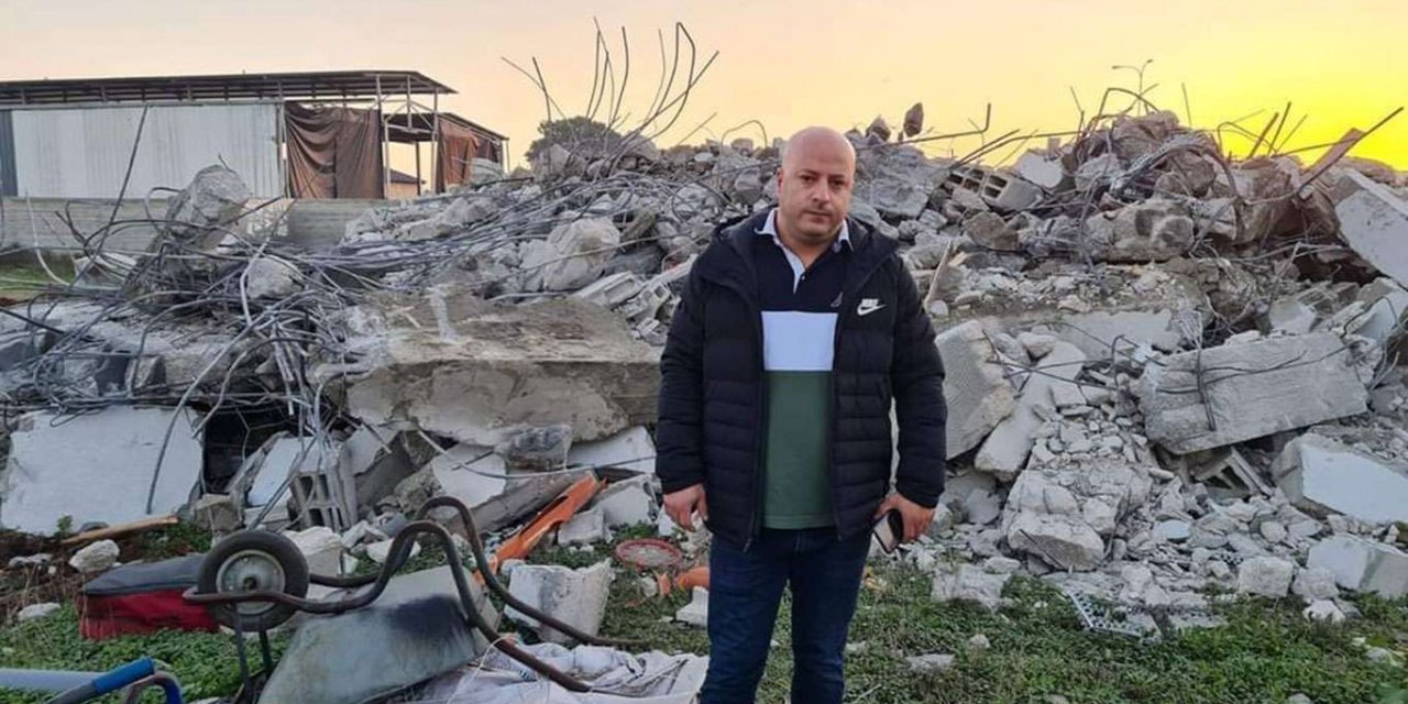 Zionist occupation authorities raze Palestinian home in Tira City