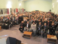 Muş'ta öğrenciler Mustazaflar'ı andı