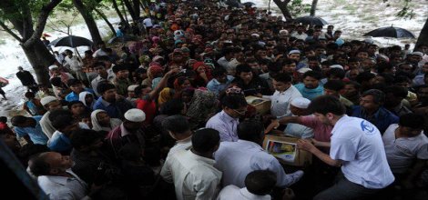 Müslümanlar Yangon'u da terkediyor