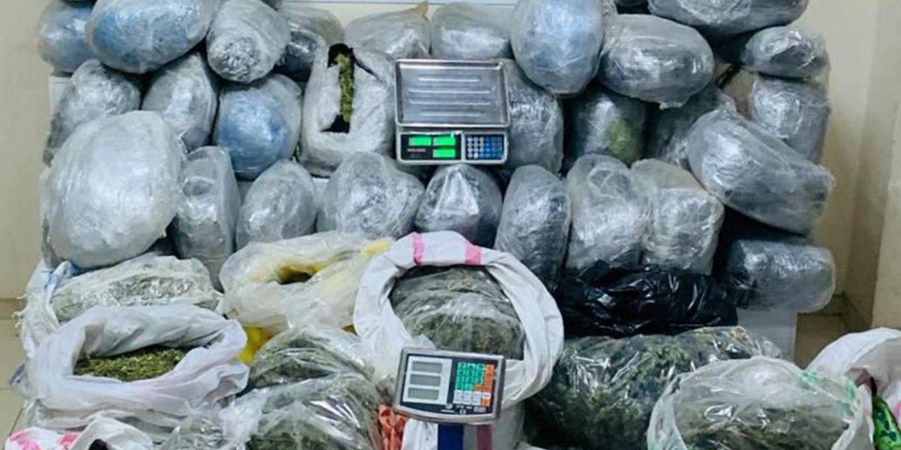 320 kilograms cannabis seized in southeastern Turkey