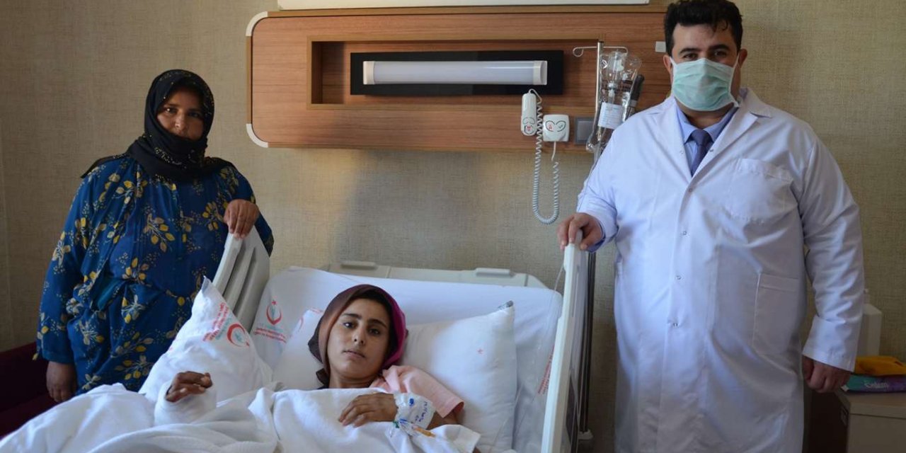 Şanlıurfa'da genç kızın kopan eli 9 saat sonra yerine dikildi