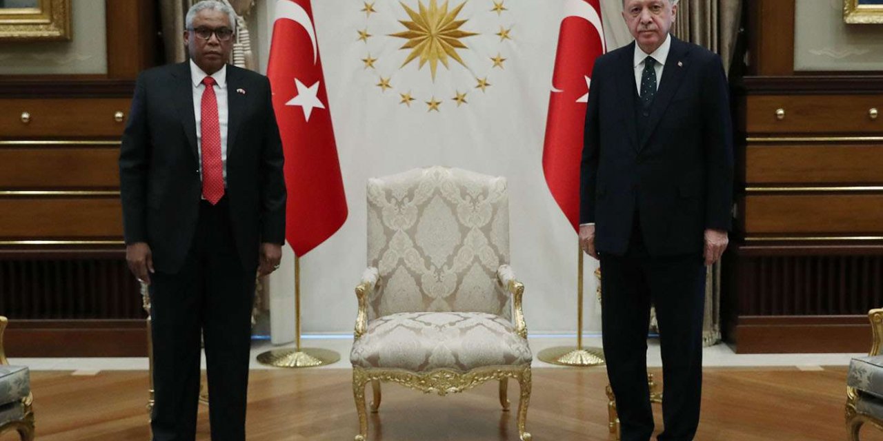 Ambassadors present their credentials to Erdoğan