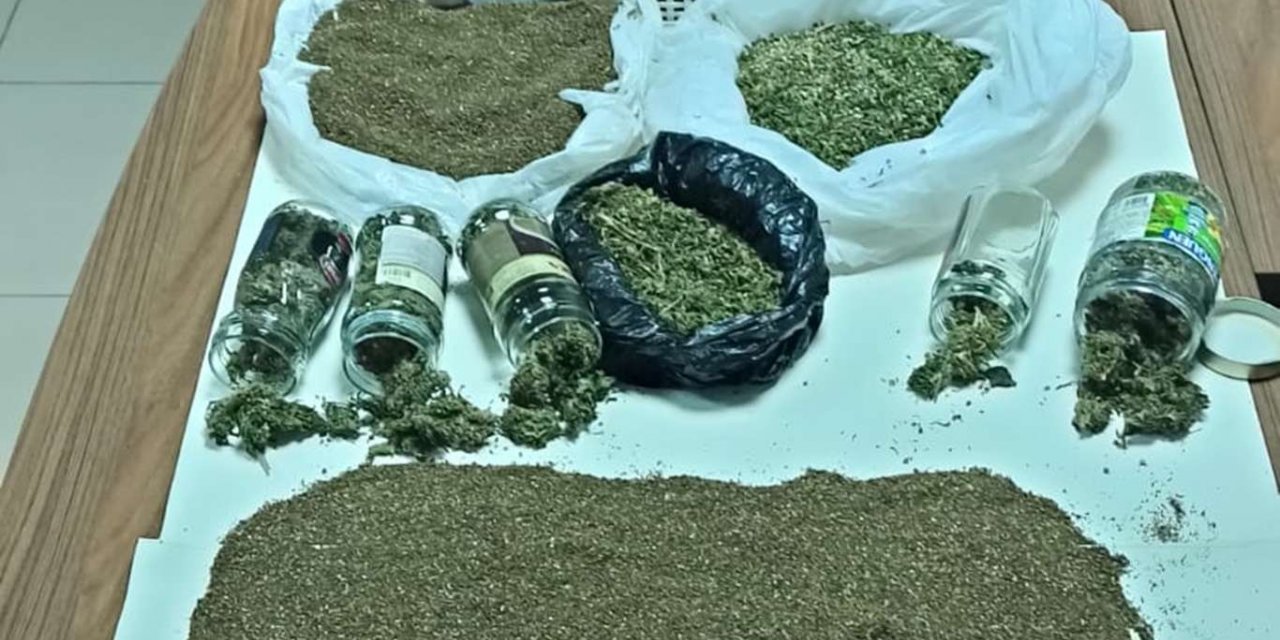Malatya’da 3 kilo esrar ele geçirildi