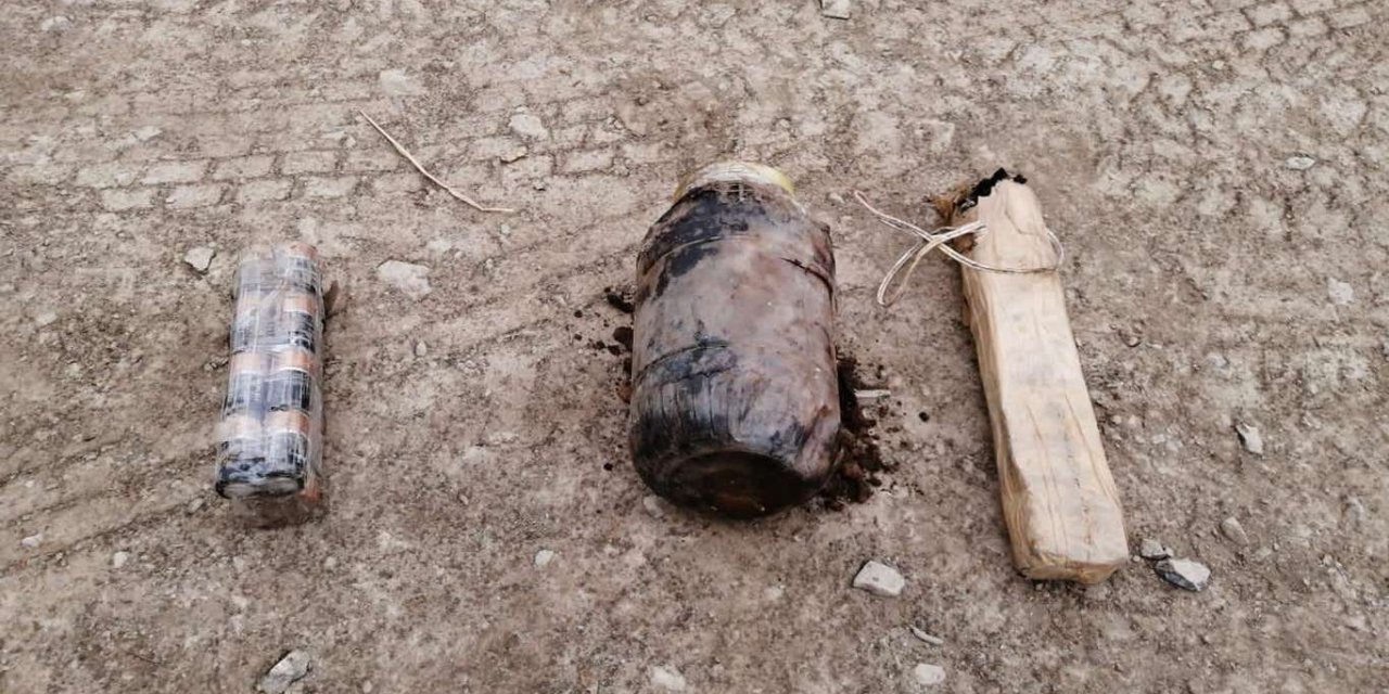 Bitlis kırsalında ele geçirilen patlayıcı imha edildi