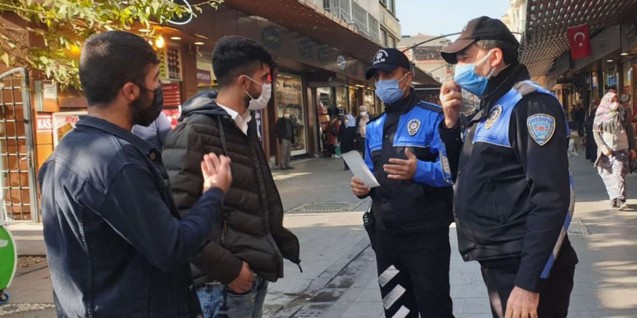Gaziantep’te Covid-19 kurallarına uymayan 688 kişiye para cezası verildi
