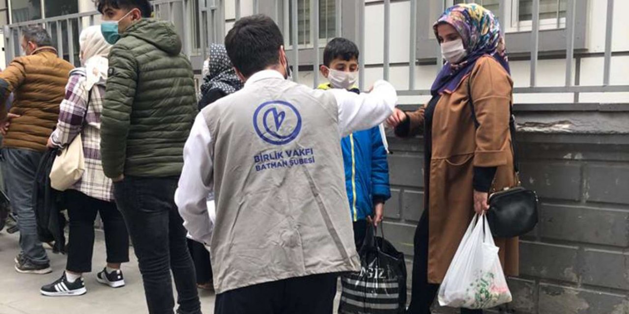 Batman’da 50 bin maske dağıtıldı