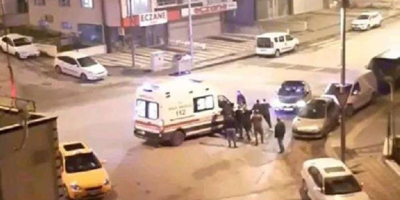 Ankara'da sağlık çalışanlarına saldırı