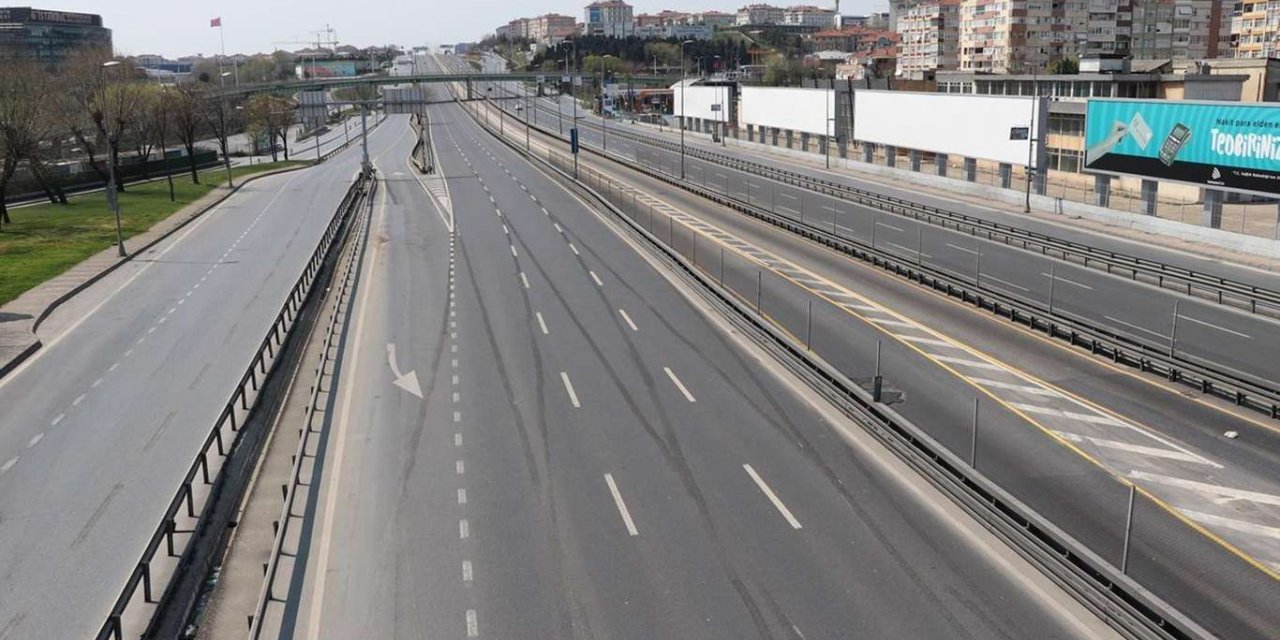 Hafta sonu uygulanacak sokağa çıkma kısıtlaması bu akşam başlıyor