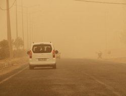 Toz bulutu yaşamı olumsuz etkiliyor