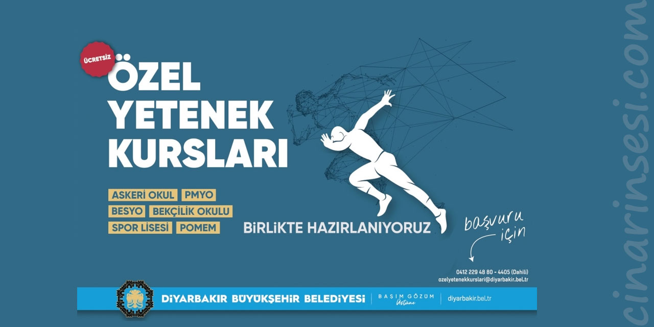 Diyarbakır Büyükşehir Belediyesi ücretsiz özel yetenek kursları açıyor