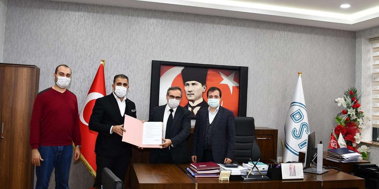 Servi Göleti'nin sulama sözleşmesi imzalandı