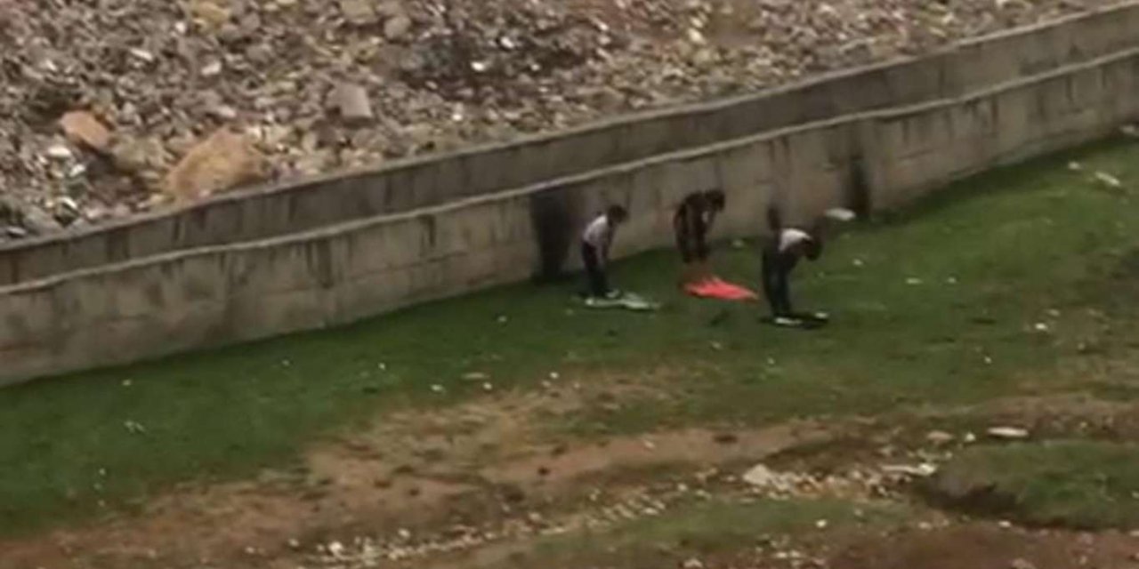 Siirt'te çocuklardan örnek davranış