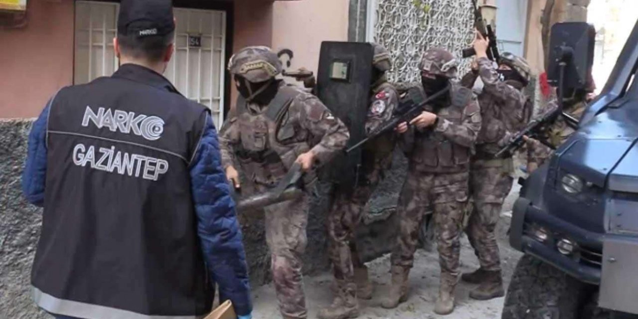 Gaziantep'te uyuşturucu ve hırsızlık operasyonlarında 10 şüpheli tutuklandı