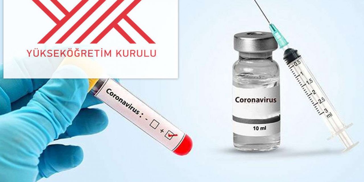 Yükseköğretim Kurulundan aşıda öncelik talebi