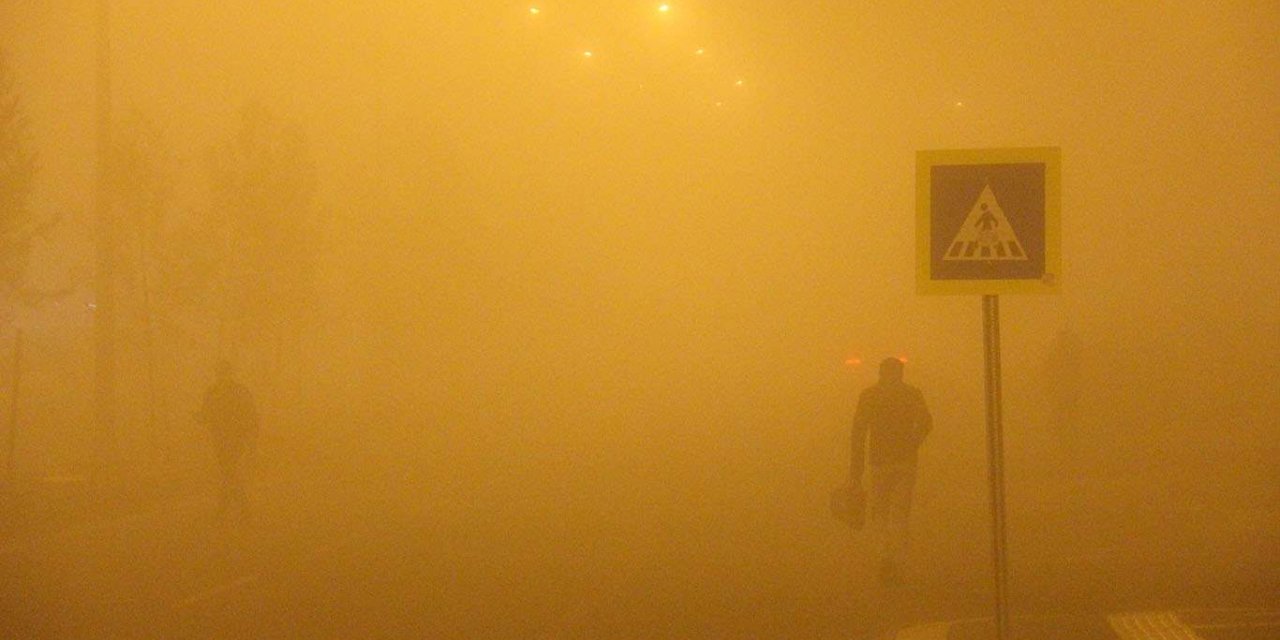 Diyarbakır'da yoğun sis etkisini göstermeye devam ediyor