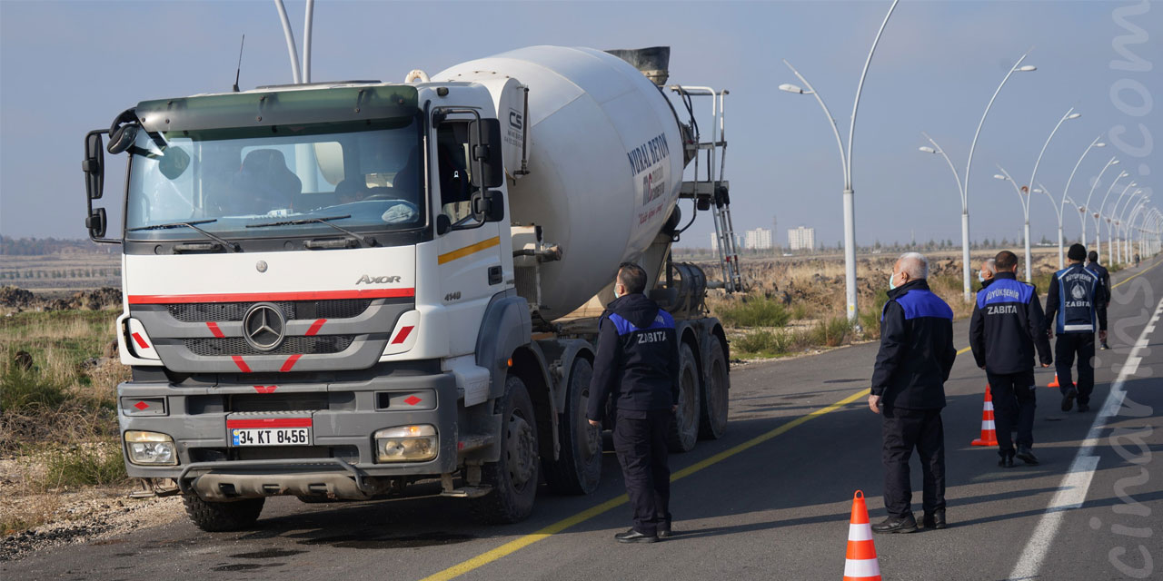 Diyarbakır Büyükşehir Belediyesinden ağır tonajlı araçlara sıkı denetim