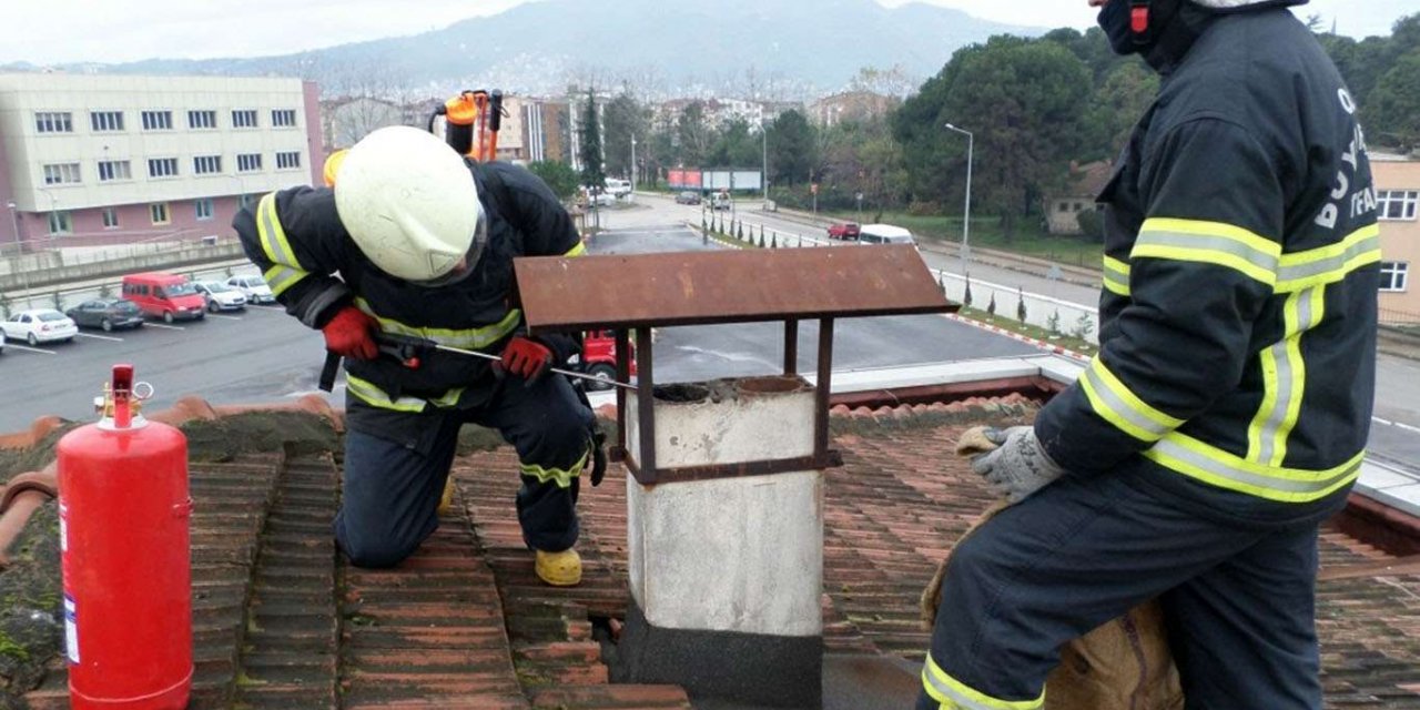 İtfaiyeden karbonmonoksit zehirlenmesi ve baca yangını uyarısı