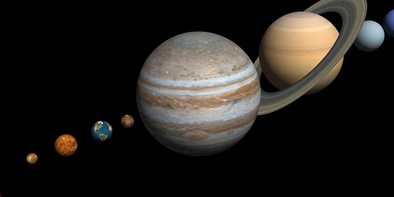 Bu gece Jüpiter ve Satürn gökyüzünde tek bir gezegen gibi görünecek