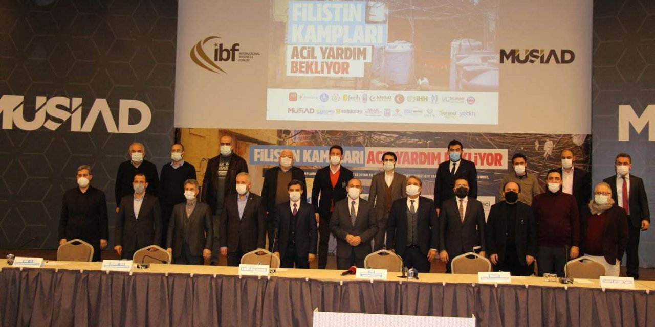 İstanbul'da Filistinliler için yardım kampanyası başlatıldı