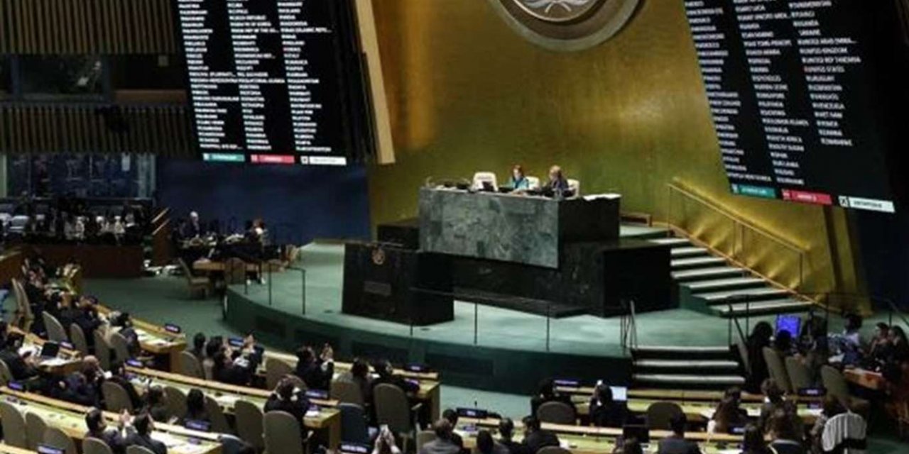 UN adopts resolution supporting Palestinian self‑determination