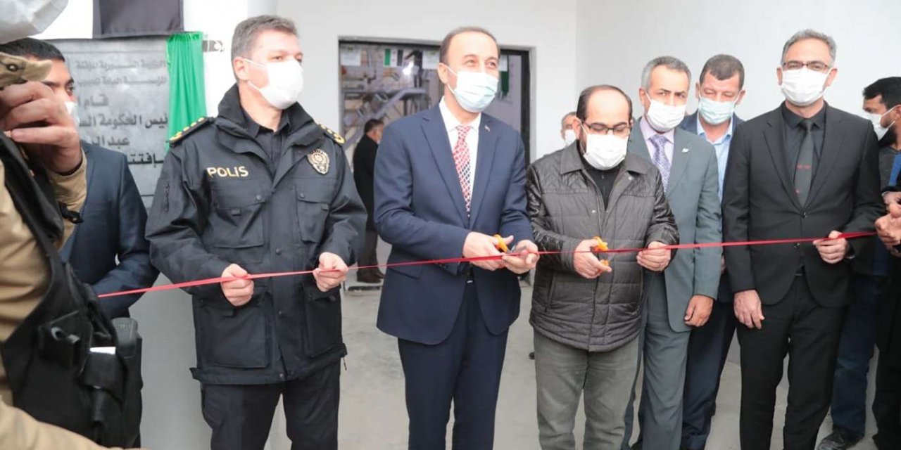 Barış Pınarı Bölgesinde sanayi tesisi açıldı