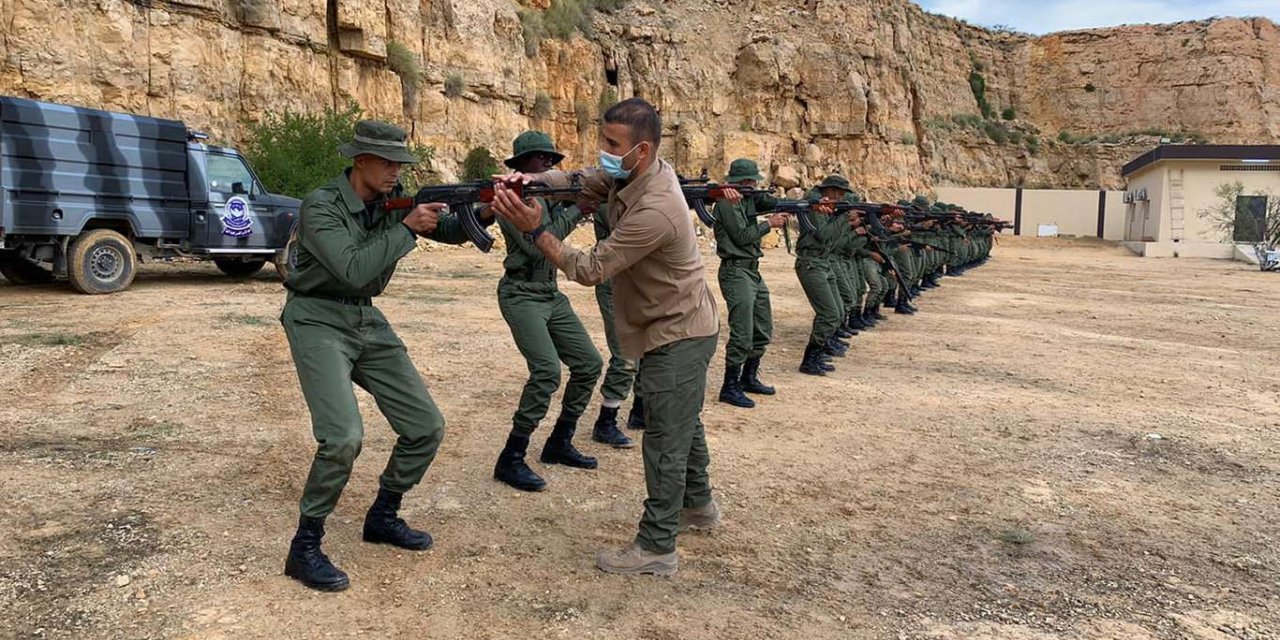 TSK Libya askerlerine eğitim vermeye devam ediyor