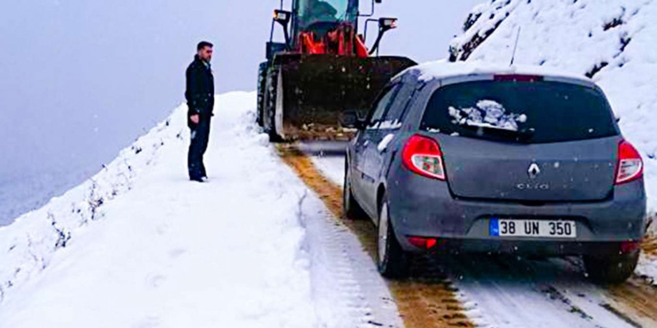 Sason'da karda mahsur kalan vatandaşlar kurtarıldı