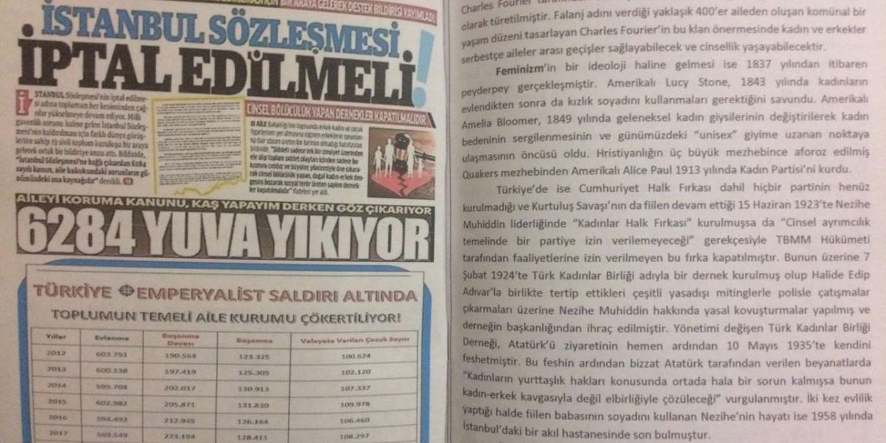 TBMM'de İstanbul Sözleşmesi ilgili kitapçıklar dağıtıldı